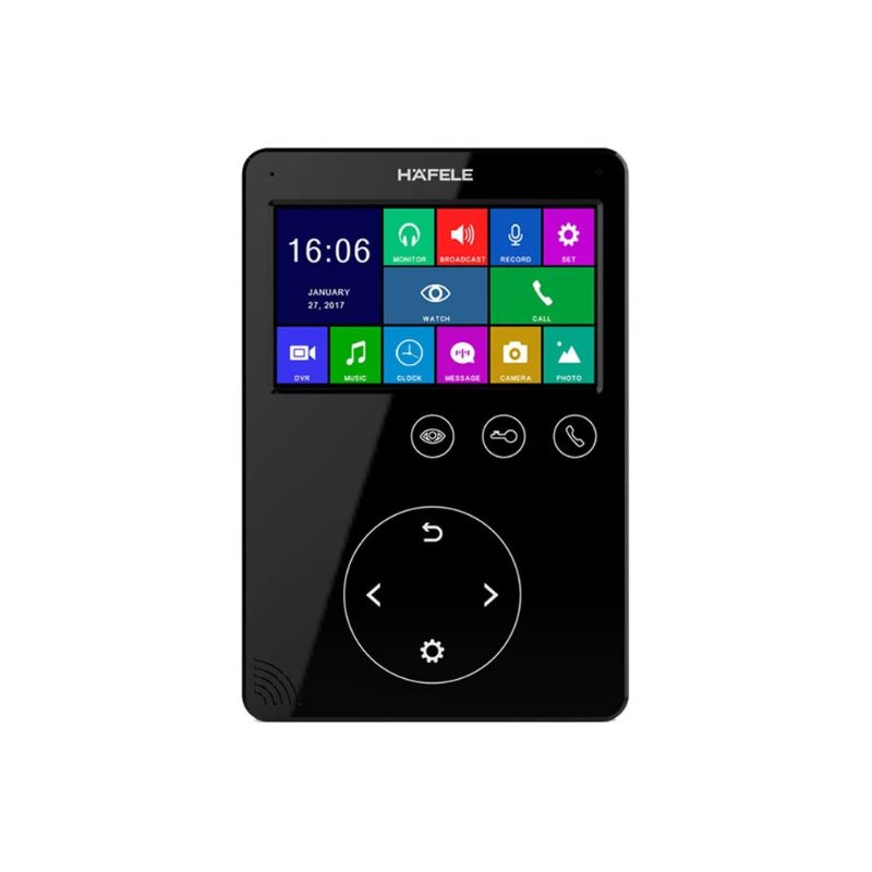 Màn hình cửa Hafele SLEEK 4.3″ – Nút nhấn cảm ứng 959.23.084 Màn hình cửa Hafele SLEEK 4.3″ – Nút nhấn cảm ứng 959.23.084
