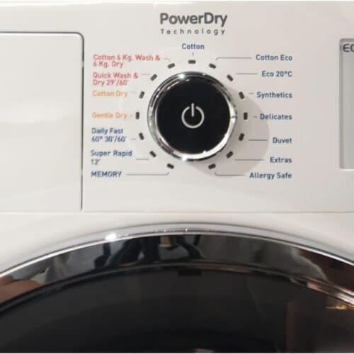 Máy giặt sấy kết hợp, 9kg/ 6kg Hafele HWD-F60A 533.93.100 3 Nút nguồn máy giặt sấy kết hợp, 9kg/ 6kg Hafele HWD-F60A 533.93.100