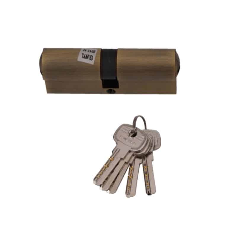 Ảnh Ruột khóa 2 đầu Hafele 916.96.010, 65mm Đồng thau Ảnh Ruột khóa 2 đầu Hafele 916.96.010, 65mm Đồng thau