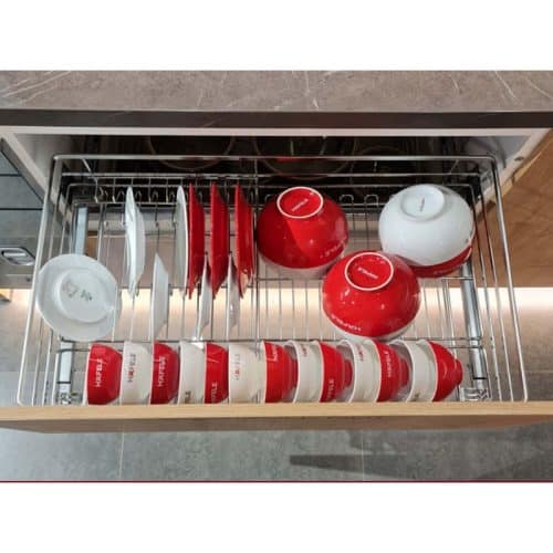 Bộ rổ chén đĩa CAPPELLA Cucina 549.08.007 Inox 304 4 Ảnh thực tế bộ rổ chén đĩa CAPPELLA Cucina 549.08.007 Inox 304
