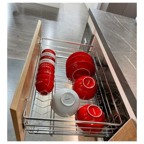 Bộ rổ chén đĩa CAPPELLA Cucina 549.08.207 mạ chrome 5 Ảnh thực tế bộ rổ chén đĩa CAPPELLA Cucina 549.08.207 mạ chrome