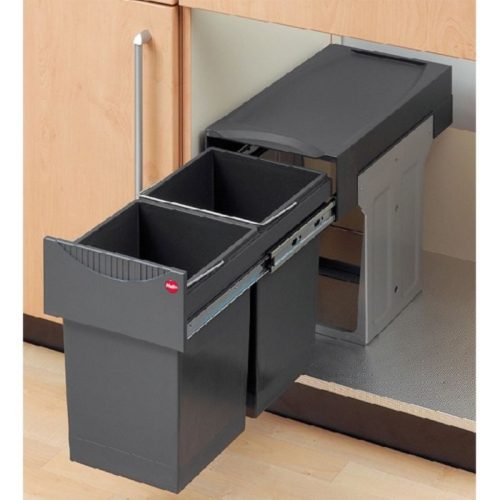 Thùng rác đôi Hafele 502.72.761 2 x 15 lít 4 Ảnh thực tế thùng rác đôi Hafele 502.72.761 2 x 15 lít