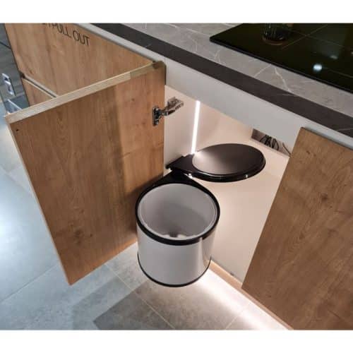 Thùng rác gắn cánh CUCINA VIOLA 502.24.002 8 lít 4 Ảnh thực tế thùng rác gắn cánh CUCINA VIOLA 502.24.002 8 lít