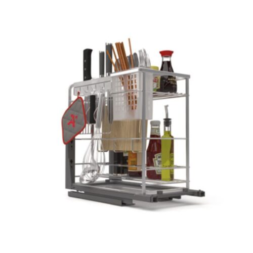 Bộ rổ dao thớt, chai lọ SONATA Cucina 549.20.013 Inox 304