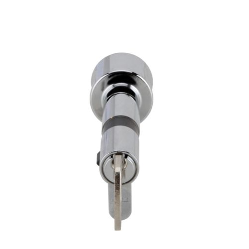 Mặt trước ruột khóa 1 đầu chìa 1 đầu vặn Hafele 916.08.683, 71mm Đồng thau