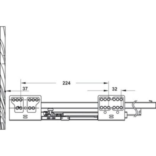 Ray hộp Hafele 552.03.781 Inner Alto âm giảm chấn H84xD300mm trắng mờ 6 Ray hộp Hafele 552.03.785 Inner Alto âm giảm chấn H84xD500mm trắng mờ (4)