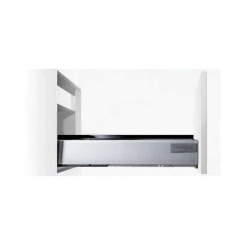 Ray hộp Hafele 552.75.005 Alto màu xám, H84X500MM Ray hộp Hafele 552.75.005 Alto màu xám, H84X500MM