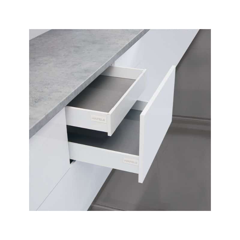 Ray hộp Inner Alto-S chiều cao 80mm Hafele 552.55.724 Ray hộp Inner Alto-S chiều cao 80mm Hafele 552.55.724