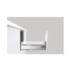 Ray hộp kính Hafele 552.03.795 Alto giảm chấn màu trắng mờ H84xD500mm