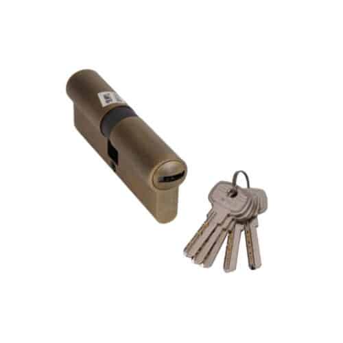 Ruột khóa 2 đầu Hafele 916.96.010, 65mm Đồng thau