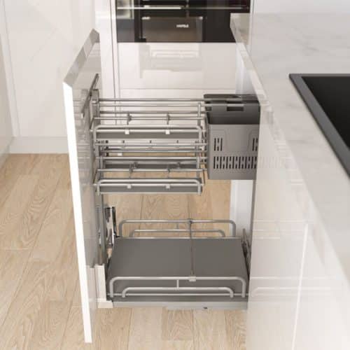 Bộ rổ gia vị dao thớt Hafele Omero 595.00.804 350mm 7 Ảnh thực tế bộ rổ gia vị dao thớt Hafele Omero 595.00.804 350mm