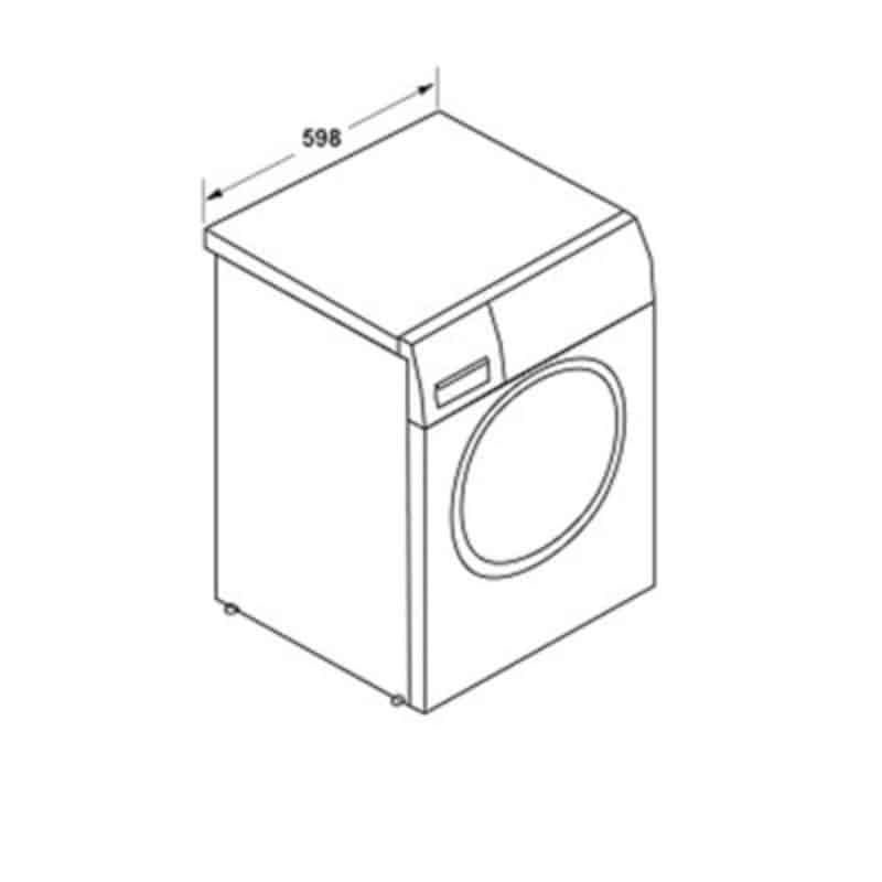 Kích thước máy giặt kết hợp sấy cửa trước Hafele WDI14C7-2 536.94.160 Kích thước máy giặt kết hợp sấy cửa trước Hafele WDI14C7-2 536.94.160