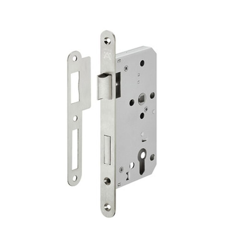Thân khóa lưỡi gà & chốt chết E55/72A Hafele 911.02.153 Thân khóa lưỡi gà & chốt chết E55/72A Hafele 911.02.153