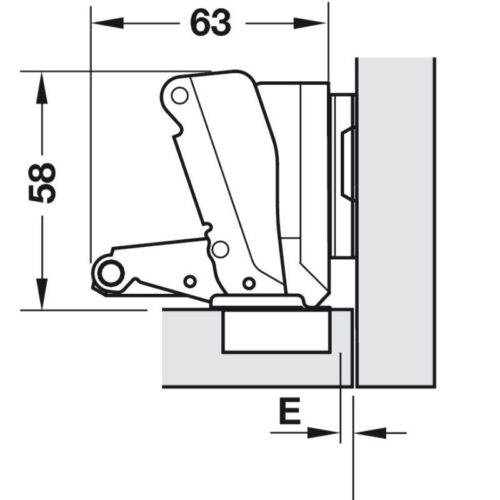 Bản lề Metalla A 165° lọt lòng Hafele 311.93.503 3 kich thuoc ban le metalla a 165 lot long hafele 311 93 503