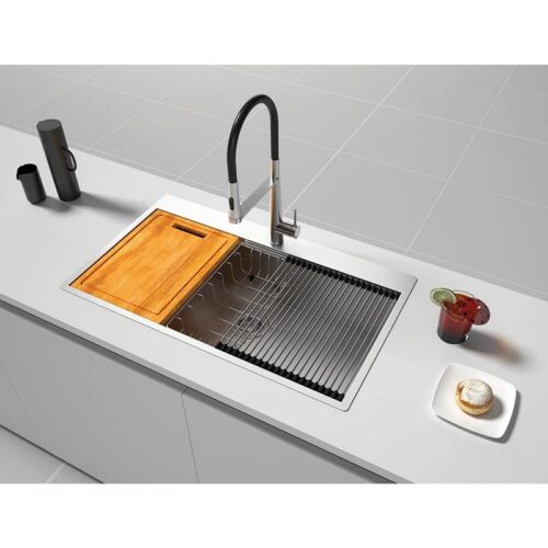 Chậu rửa bát Inox 1 hố Hafele WS R0 HS24-SSN1S-8650 SILVER 567.20.637 3 anh chau rua bat inox 1 ho hafele ws r0 hs24 ssn1s 8650 silver 567 20 637