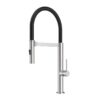 Vòi rửa bát nóng lạnh Hafele HT24-SH1F527-BR 570.85.051 có dây rút 1 voi rua bat nong lanh hafele ht24 sh1f527 br 570 85 051 co day rut