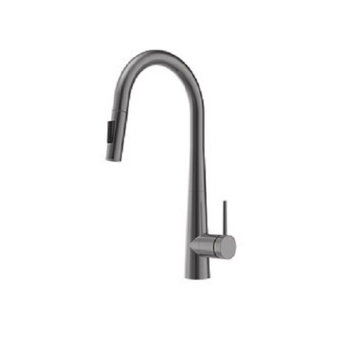 Vòi rửa bát nóng lạnh Hafele HT24-SH1P417-TITAN 570.85.441 có dây rút