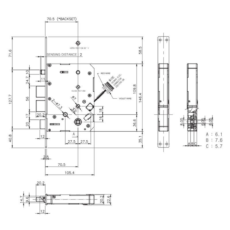 Lắp đặt khoá điện tử Hafele 912.21.046 Lắp đặt khoá điện tử Hafele 912.21.046