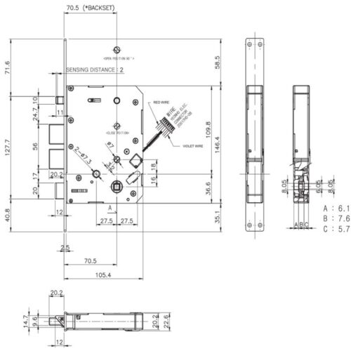 Khóa điện tử Hafele 912.21.048 6 Lắp đặt khóa điện tử Hafele 912.21.048