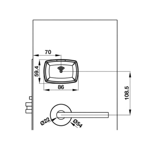 thong so tay cam khoa pl100 hafele 912 20 106 mau inox tay d dinl