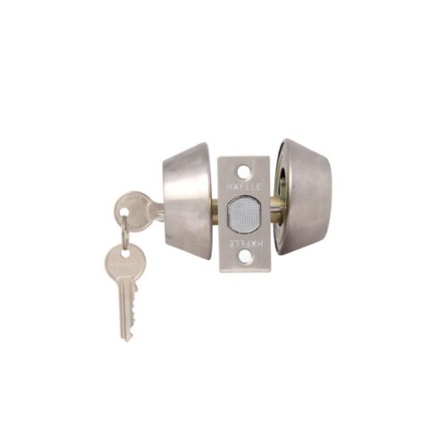 Khóa cóc 2 đầu chìa loại nhỏ Hafele 911.64.229 2 anh thuc te cua khoa coc 2 dau chia loai nho hafele 911 64 229