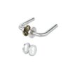 Bộ tay nắm gạt nắp chụp tròn dáng cong Häfele DIY 499.62.673 2 bo tay nam gat nap chup tron dang cong hafele diy 499 62 673