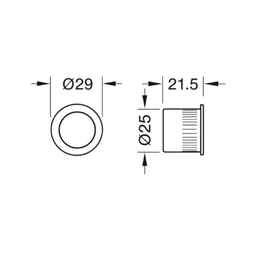 Khóa cửa trượt WC tay nắm âm Hafele 911.27.503 màu xám đen 3 kich thuoc 2 khoa cua truot wc tay nam am hafele 911 27 503 mau xam den