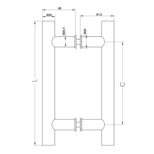 kich thuoc tay nam keo chu h 321200mm hafele diy 499 68 036