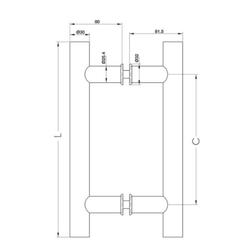 kich thuoc tay nam keo chu h 32600mm hafele diy 499 68 035