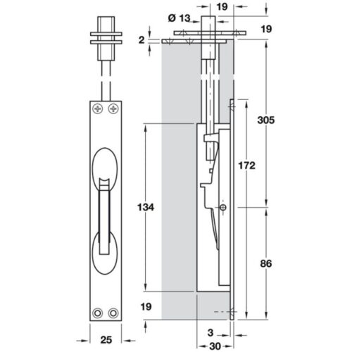 Chốt âm 26/172mm Hafele 911.62.014 5 kich thuoc chot am 26172mm kl hfele 911.62.014