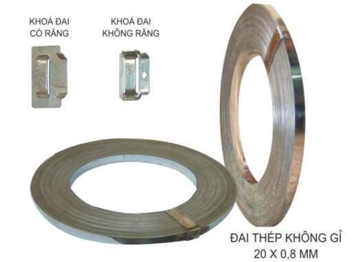 Đai thép - khóa đai