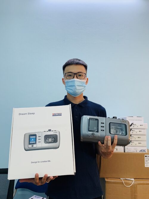 Máy trợ thở cá nhân ventmed DS8 - Nhập khẩu bởi CTY TBYT A -Z