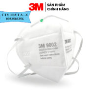 Khẩu Trang 3M 9002. Khẩu Trang Chống Vi Khuẩn, Virus, Bụi Mịn