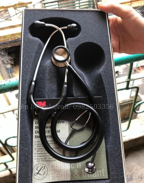 Ống Nghe Littmann Classic II Pediatric Black - 2113. Chính Hãng 3M USA