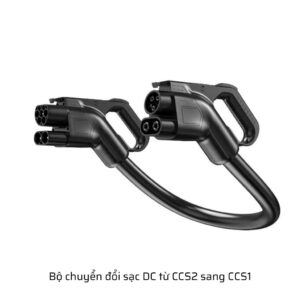 Bộ chuyển đổi chuẩn sạc ô tô điện DC từ CCS2 sang CCS1
