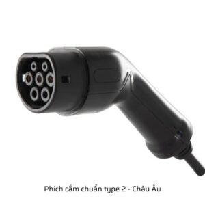 Phích cắm và ổ cắm sạc xe ô tô điện chuẩn type 2 IEC 62196 Châu Âu, Vinfast