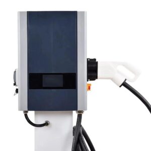 Trạm sạc xe ô tô điện trụ đứng 44kW 32A, điện đầu vào 3 pha 380V AC, 2 súng sạc