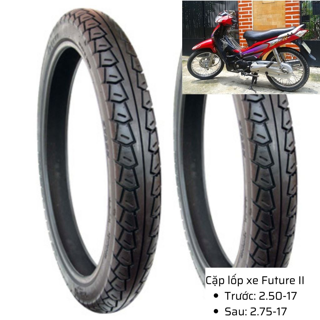 Lốp xe Future trước 2.50-17 có săm Veloce - Đài Loan 5 Lốp xe Future trước 2.50-17 có săm Veloce - Đài Loan - Ảnh 5