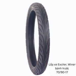 Lốp xe Winner, Exciter trước 70/90-17 không săm Veloce - Đài Loan