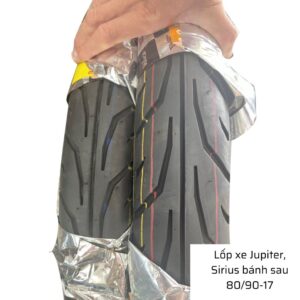 Lốp xe Jupiter, Sirius sau 80/90-17 có săm Veloce - Đài Loan
