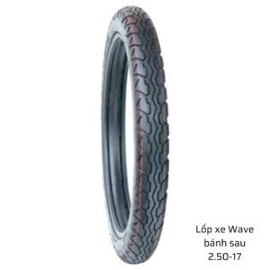 Lốp xe Wave sau 2.50-17 có săm nhãn hiệu Veloce, Đài Loan