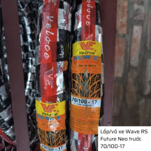 Lốp xe Wave RS, Future Neo trước 70/100-17 có săm Veloce - Đài Loan