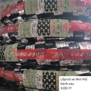 Lốp xe Win thồ sau 3.00-17 có săm Veloce - Đài Loan 11 vo xe win tho sau 3.00 17 1