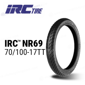 Lốp IRC xe Honda Future II bánh trước tem hồng 70/100-17
