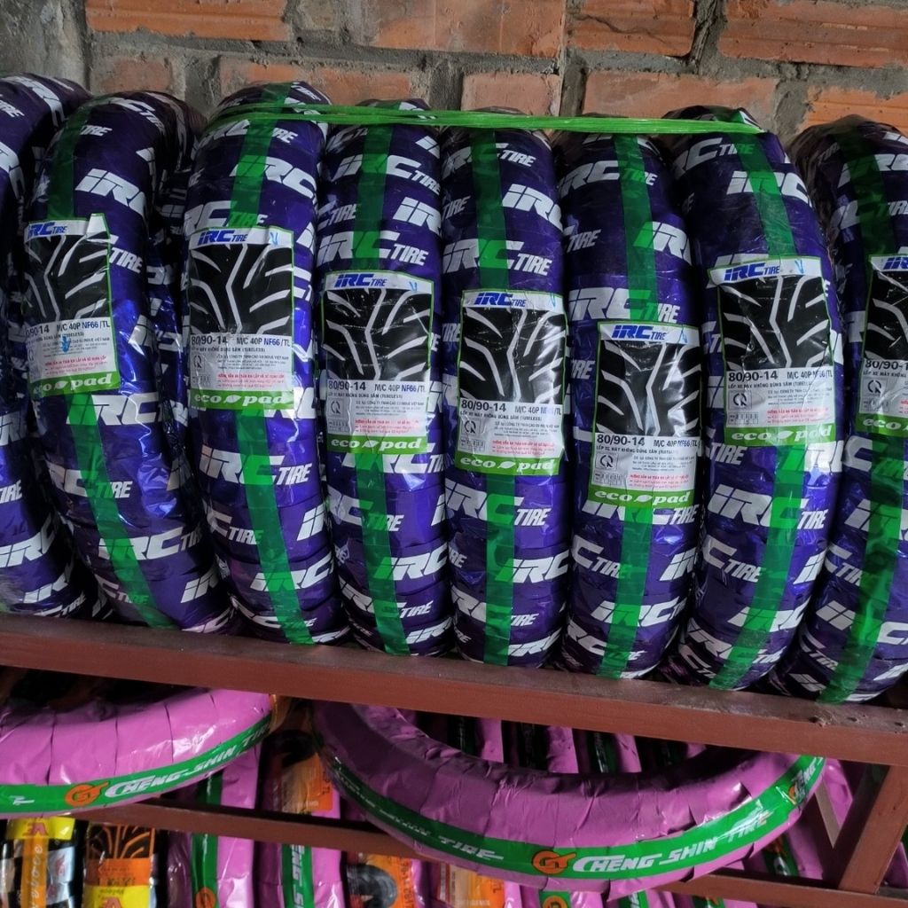 Lốp IRC xe Air Blade 125, Vision trước không săm 80/90-14 11 Lốp IRC xe Air Blade 125, Vision trước không săm 80/90-14 - Ảnh 11
