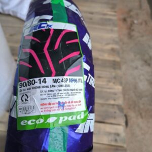 Lốp không săm IRC xe Air Blade 150, Vario trước 90/80-14