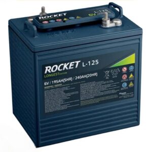 Ắc quy xe điện Rocket 6V 240Ah L-125