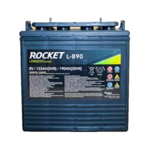 Ắc quy xe điện Rocket L-890 (8V-190Ah)