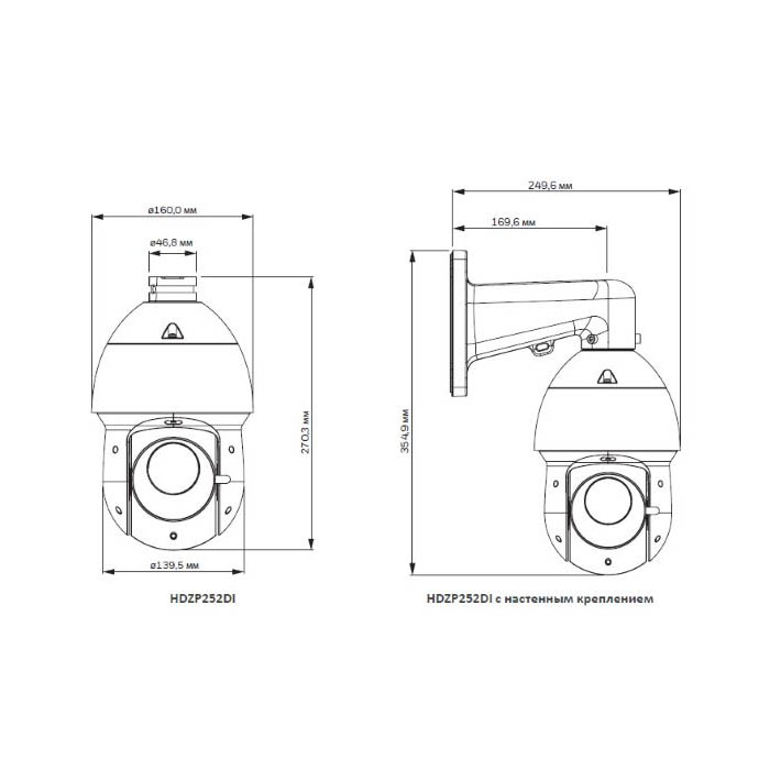 Camera quay quét IP hồng ngoại HDZP252DI - Ảnh 2
