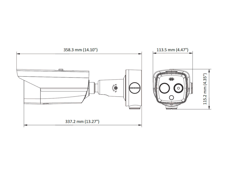 Hệ thống Camera đo thân nhiệt Honeywell's HARB-FR5200MT - Ảnh 2